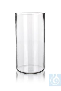 Specimen pot, preparaatglas, afm. Ø 140 x H 325, met geslepen rand, Simax® borosilicaatglas,...